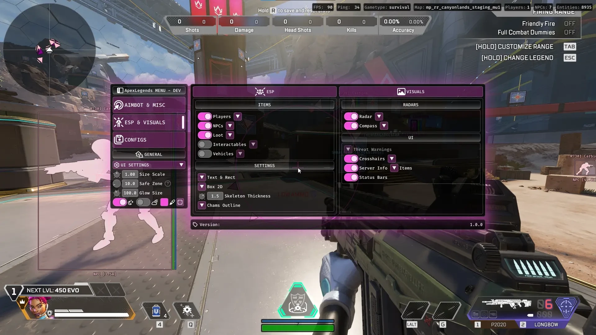 Raiko: Apex Legends Internal Cheat