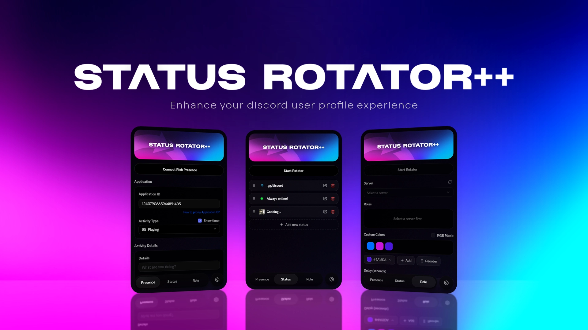 Discord: Status Rotator Bot