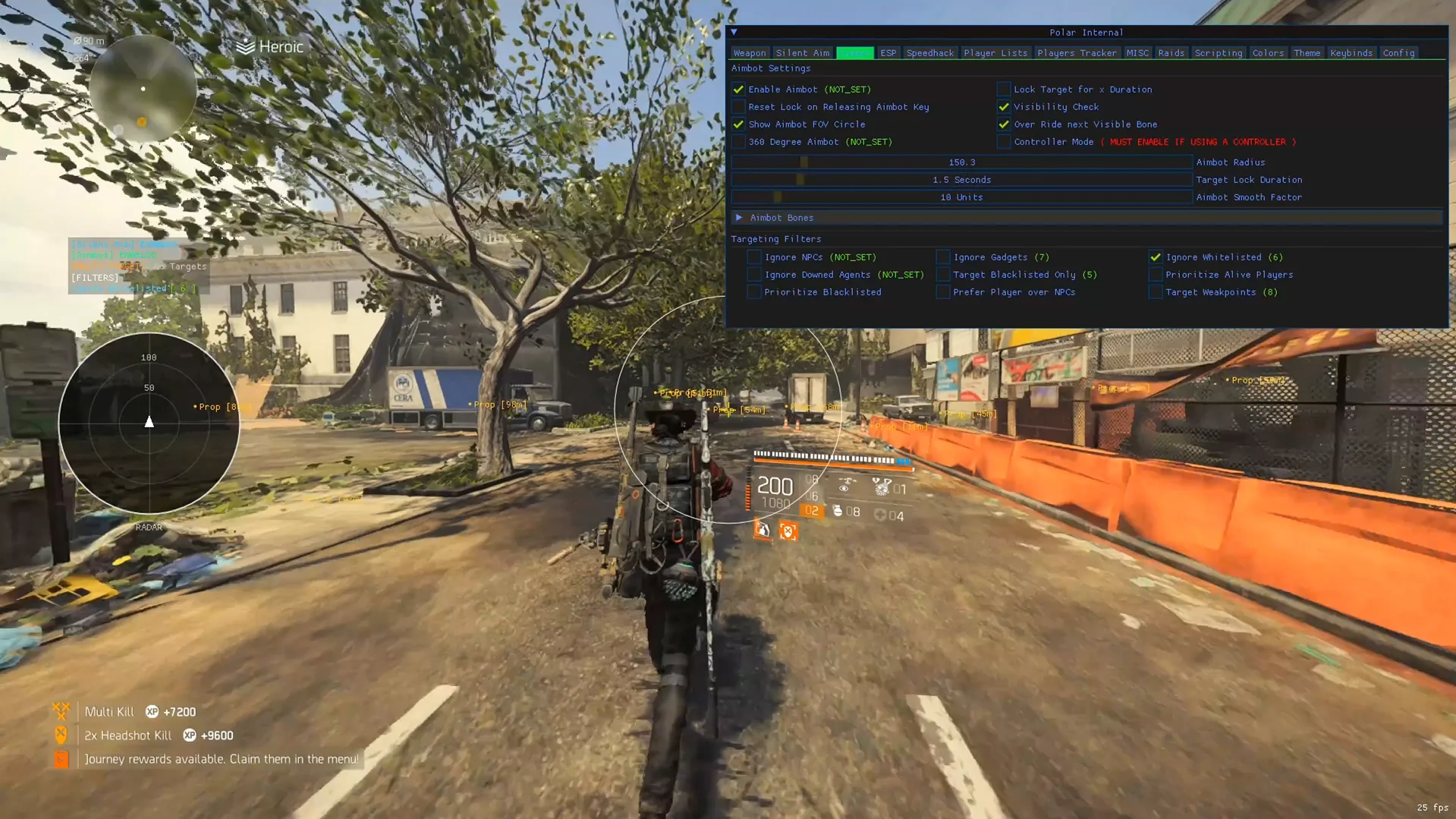 Polar: The Division 2 Internal Cheat