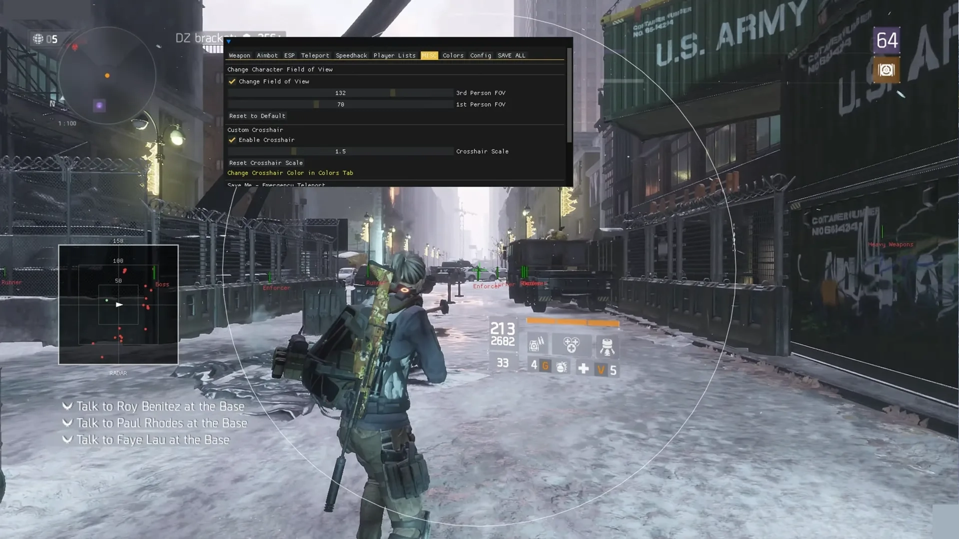 Polar: The Division Internal Cheat