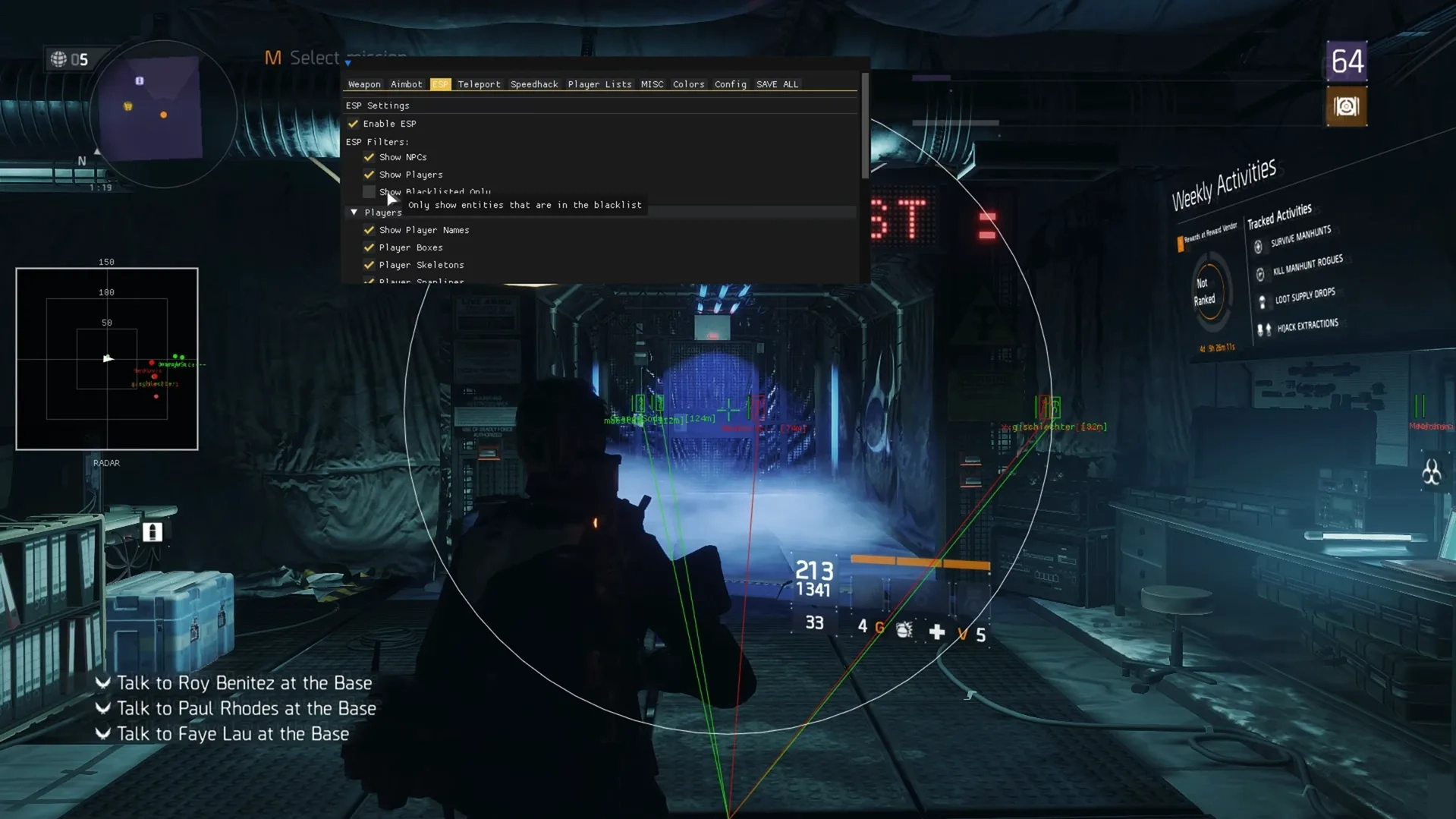 Polar: The Division Internal Cheat