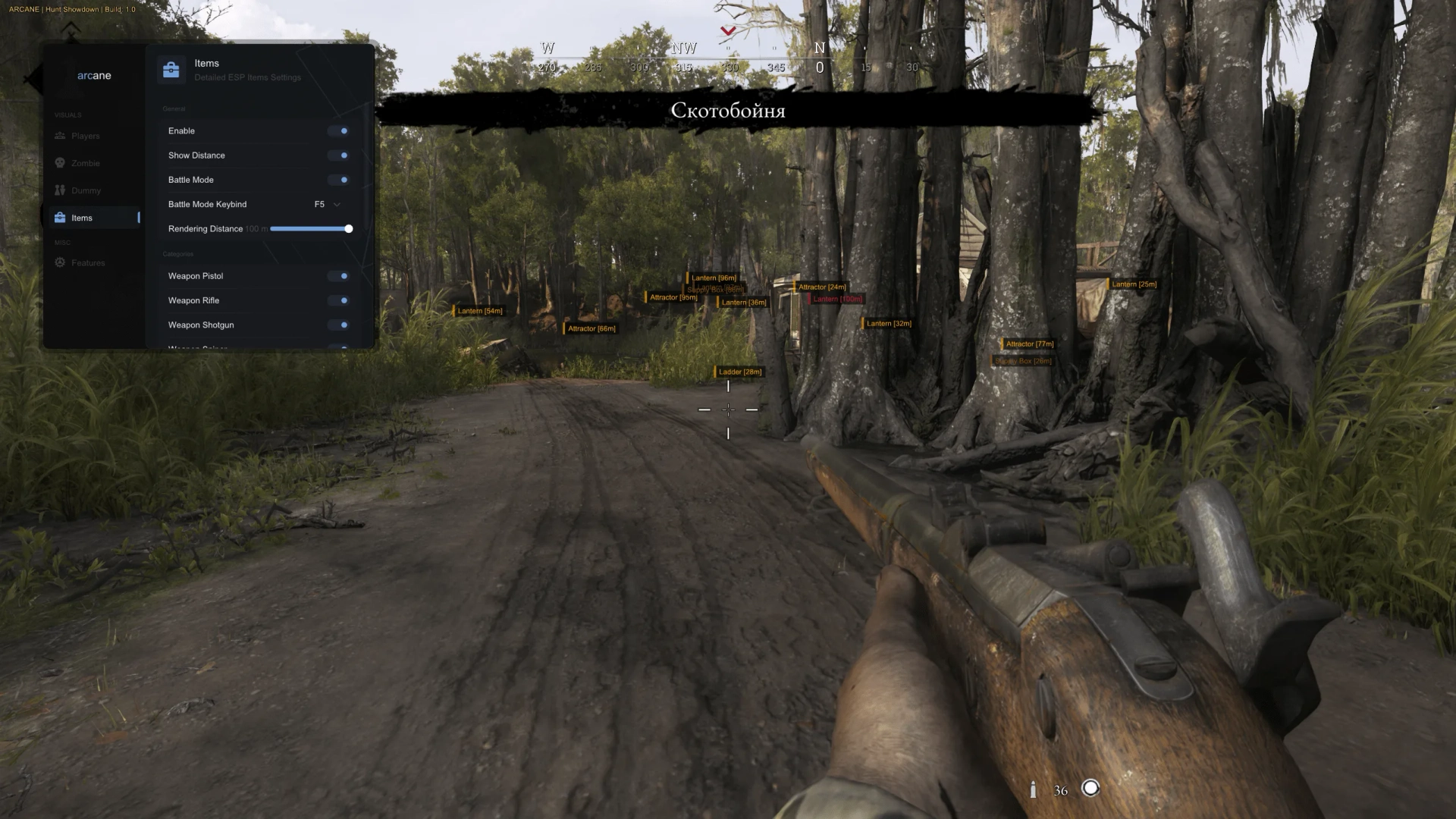 Arcane: Hunt Showdown Cheat